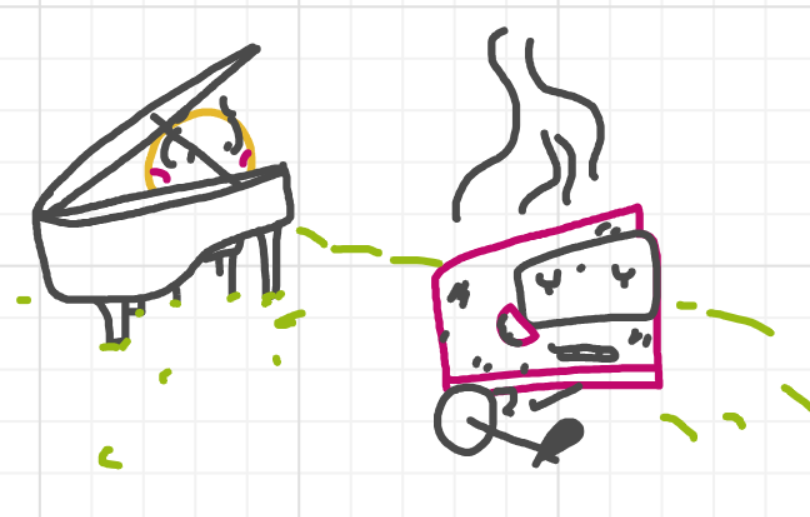 A panel from What's The Point, episode five of the Board Boards object show by Furretwalk/WalkingFurret.